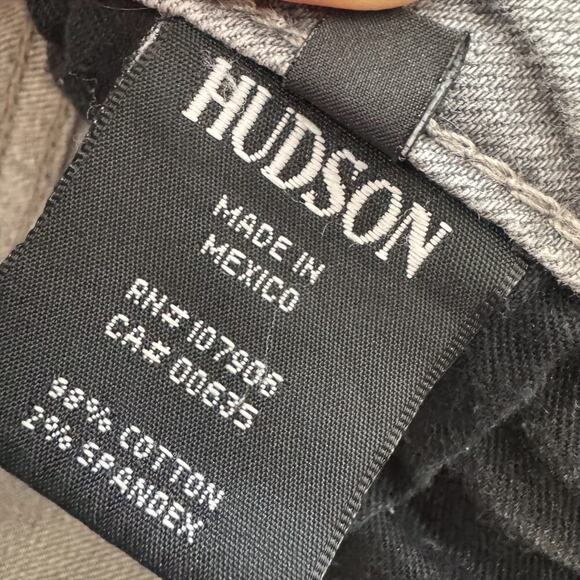 Hudson Jeans Womens Sz 27 Gray Krista Super Skinny Low Rise Preppy Bodycon - Picture 8 of 16